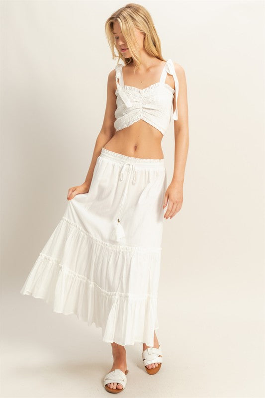 Leaps & Bounds Tiered Skirt